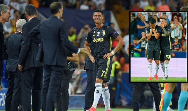 Ronaldo ağlayarak oyundan çıktı