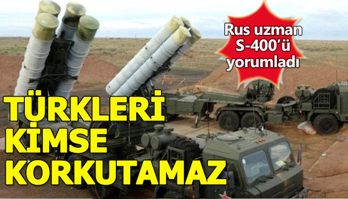 Rus Uzmandan nakliyesi başlayan S-400'ler için yorum geldi