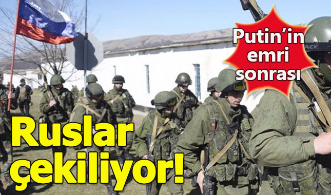 Rus askerleri Suriye'den çekilmeye başladı