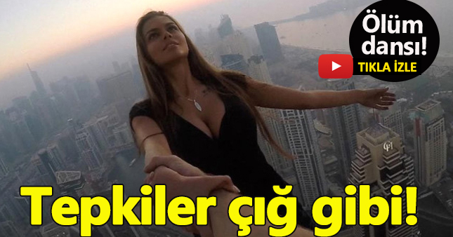 Kızın o görüntüsüne tepki yağdı!