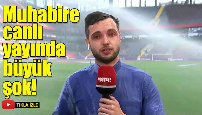 Rus muhabire canlı yayında şok!