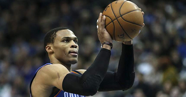 Russell Westbrook rekor kırdı