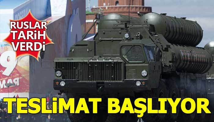 Rusya S-400'lerin teslimatı için tarih verdi