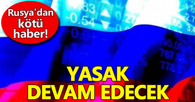 Rusya, Türkiye'ye karşı gıda ambargosunu sürdürecek