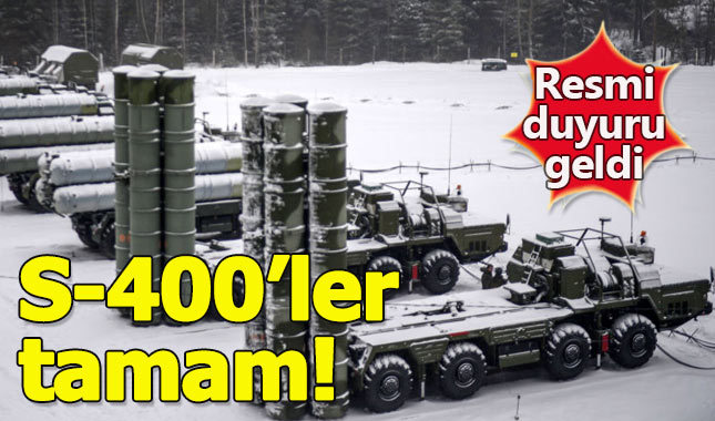 Rusya ile S-400 anlaşmasında sona gelindi