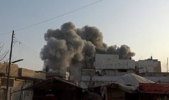 Rusya'dan Suriye'ye hava saldırısı: 2 ölü, 9 yaralı