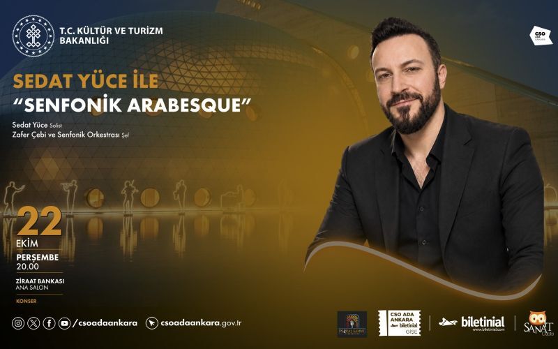 SEDAT YÜCE İLE SENFONİK ARABESQUE RÜZGARI 