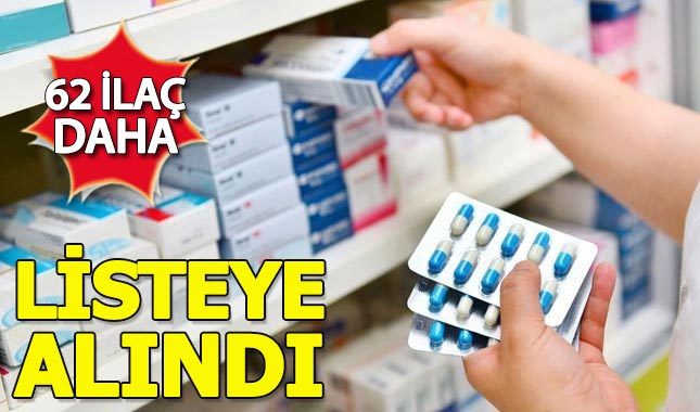 SGK, 62 ilacı geri ödeme listesine aldı 
