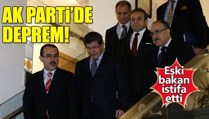 Sadullah Ergin AK Parti'den istifa etti