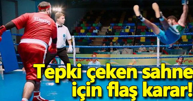 Şahan'dan tepki çeken o sahne ile ilgili flaş karar