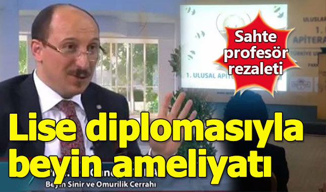 Sahte diplomayla binlerce beyin ameliyatı yaptı