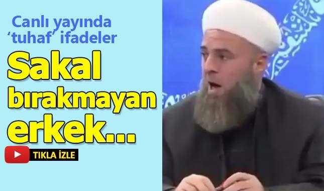 Sakalsız erkeği kadından ayıramıyorum dedi tepki çekti