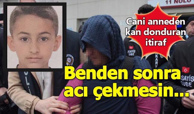 Sakarya'da öz oğlunu boğarak öldüren anne cinayeti böyle itiraf etti