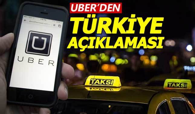 Saldırılar sonrası UBER'den Türkiye açıklaması