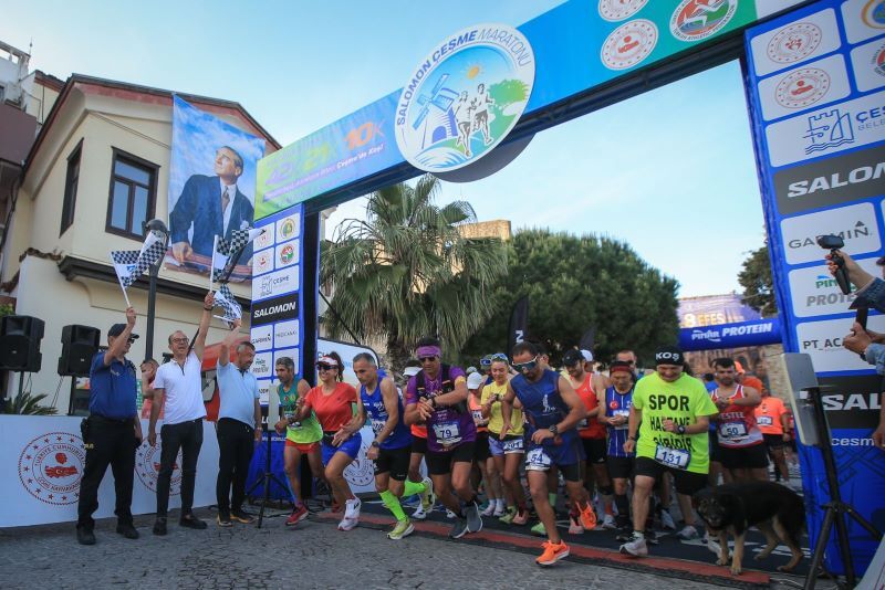 Salomon Çeşme Maratonu sona erdi