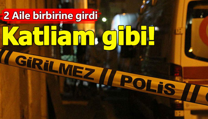 Şanlıurfa'da iki aile birbirine girdi!