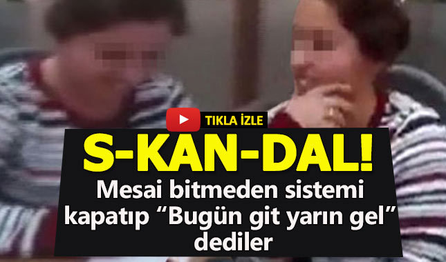 Şanlıurfa'da mesai bitmeden sistemi kapatan memurlar yaşlı kadını geri çevirdi