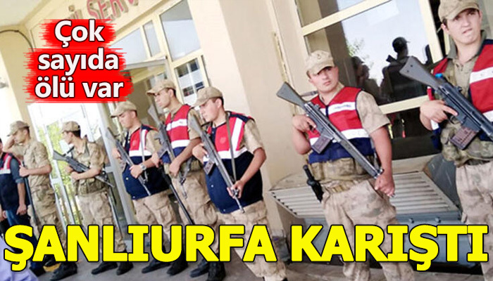 Şanlıurfa'da silahlı kavga