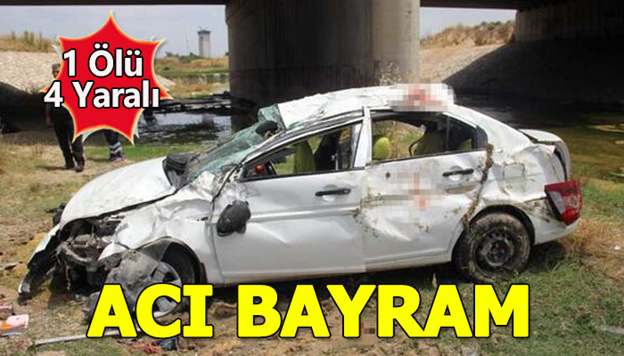 Şanlıurfa'da trafik kazası! Acı bayram!