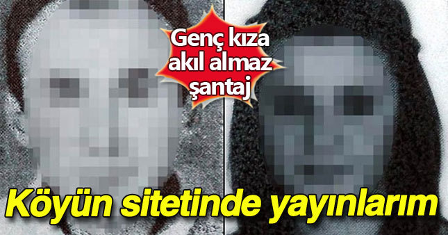 Şantaj yaptı, serbest kaldı