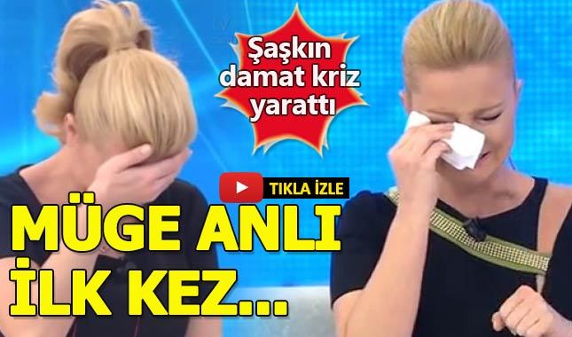 Şaşkın damat Müge Anlı'yı krize soktu