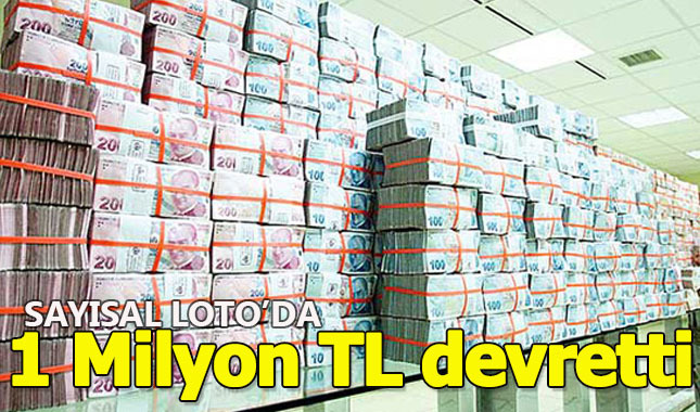 Sayısal Loto 1 milyon TL devretti ( MPİ 26 Ocak 2019 Sayısal Loto sonuçları)