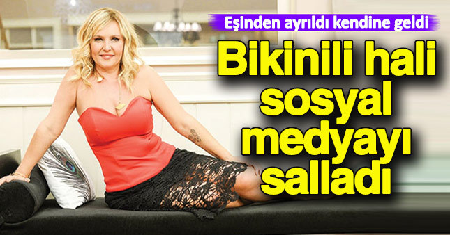 Seda Akgül'ün bikinili hali sosyal medyayı salladı