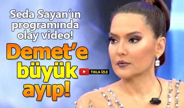 Seda Sayan'dan Demet Akalın'a büyük ayıp!