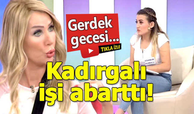 Seda Sayan'dan dolandırılan geline skandal soru!