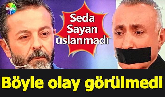 Seda Sayan'ın programında 'protesto' rezilliği
