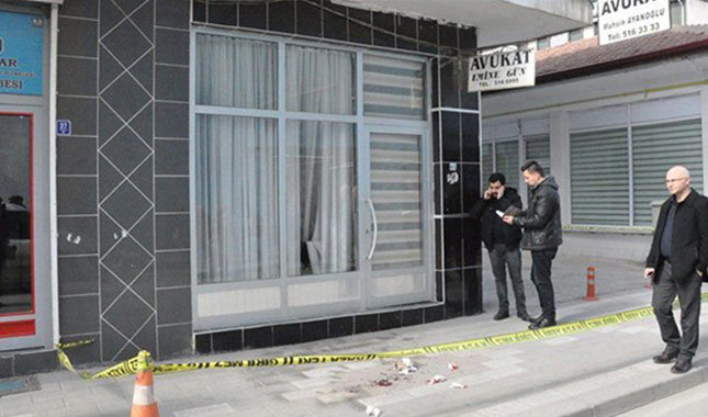 Şehidin maaşına haciz gönderen avukatın bürosu yakıldı