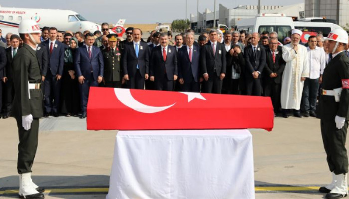 Şehit Caner Selimoğlu törenle uğurlandı
