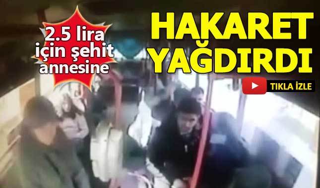 Şehit annesine 2.5 TL için hakaret eden otobüs şoförü gözaltına alındı - Adana Haberleri