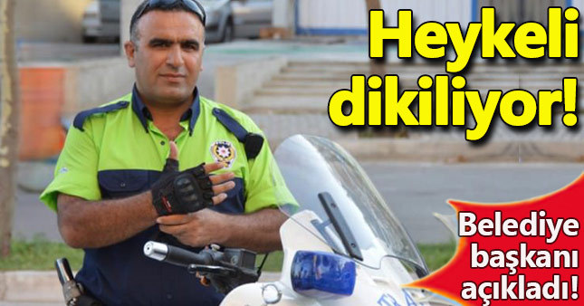 Şehit polis Fethi Sekin’in heykeli dikilecek