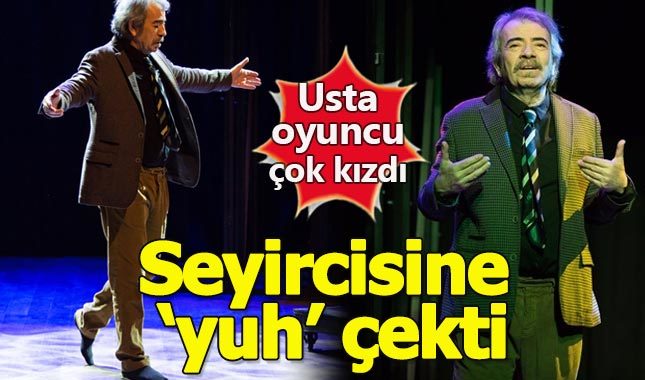 Selçuk Yöntem, kendisini kızdıran seyircisini yuhaladı