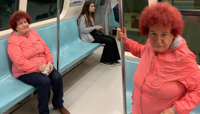 Selda Bağcan metroya bindi! Sosyal medya sallandı