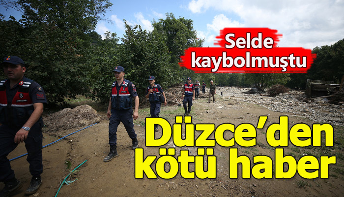 Selde kaybolan 7 kişiden birinin cansız bedenine ulaşıldı