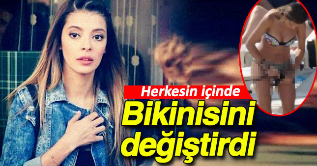 Selin Şekerci kimseye aldırmadı