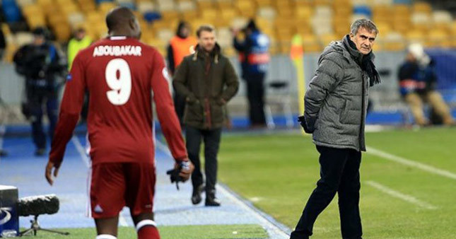 Şenol Güneş'ten Aboubakar'a sitem