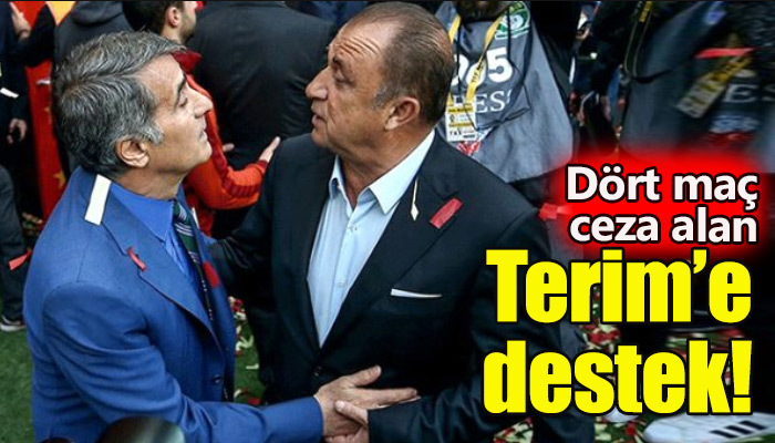 Şenol Güneş'ten Fatih Terim'e destek geldi