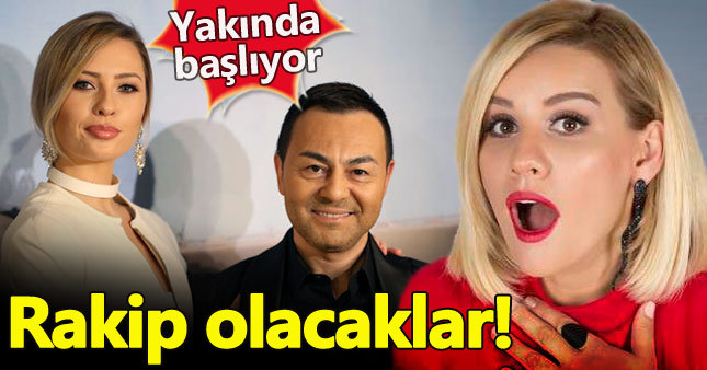 Serdar Ortaç'ın eşi Esra Erol'a rakip oluyor