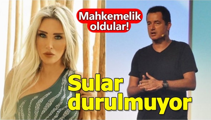 Seren Seregil'le Acun Ilıcalı'nın mahkemelik olması