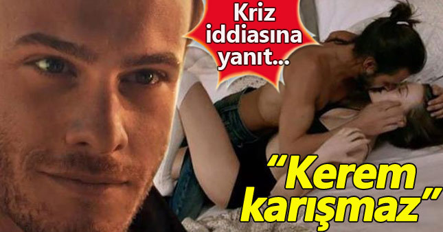 Serenay Sarıkaya'dan öpüşme sahnesi açıklaması