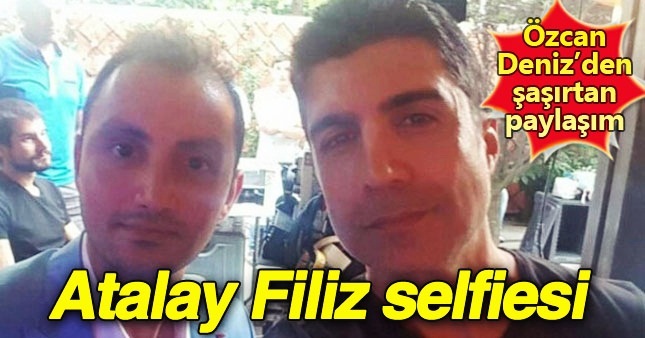 Seri katille selfie! Özcan Deniz'den Atalay Filiz paylaşımı