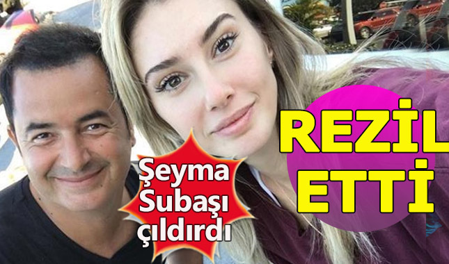 Şeyma Subaşı, gelen mesaj üzerine çıldırdı