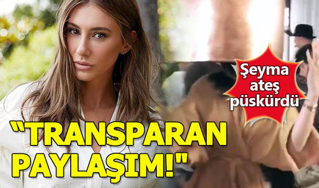 Şeyma Subaşı transparan video haberlerine ateş püskürdü