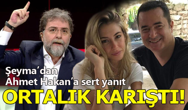 Şeyma Subaşı'dan Ahmet Hakan'a sert yanıt