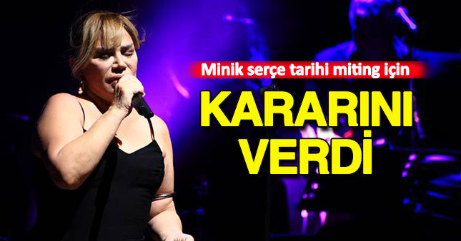 Sezen Aksu Yenikapı mitingi için kararını verdi