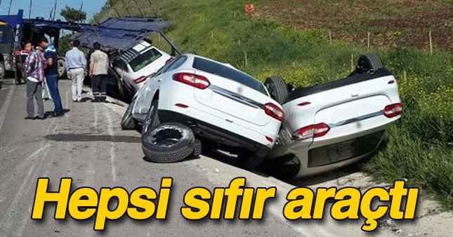 Sıfır araçlar böyle perte çıktı