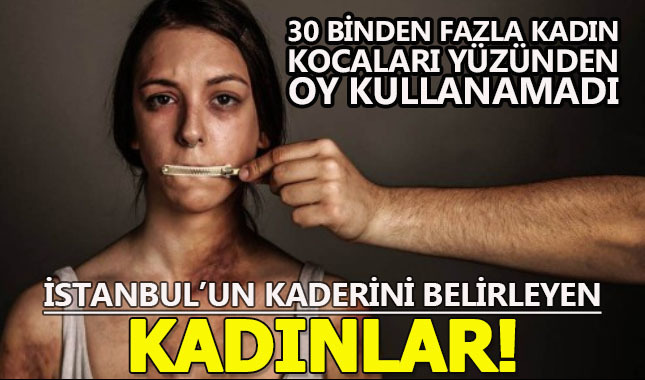 Sığınma evlerindeki 30 binden fazla kadın oy kullanamadı